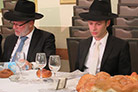 No Casamento de Yosef Haim e Elisheva Majowka em Israel